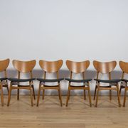 Chaises de salle à manger Librenza du milieu du siècle de G-Plan, années 1950, Royaume-Uni.