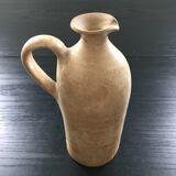 Beige stoneware bottle