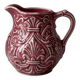 Pot à lait crème barbotine rose