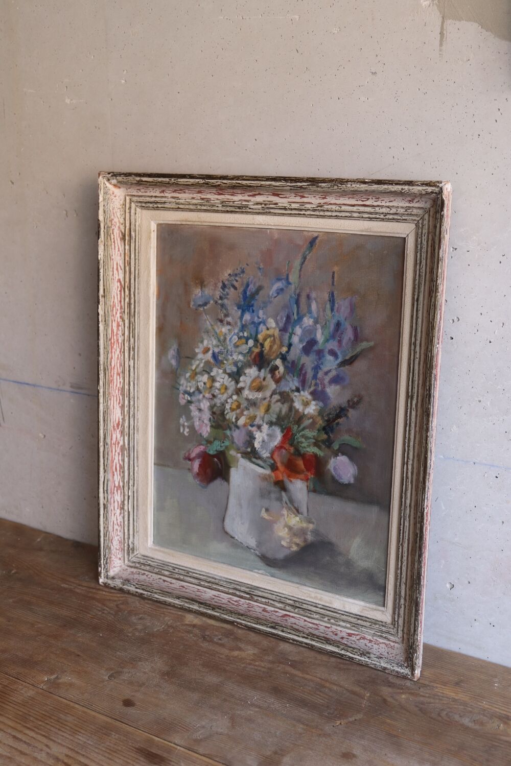 Bouquet of wildflowers painting