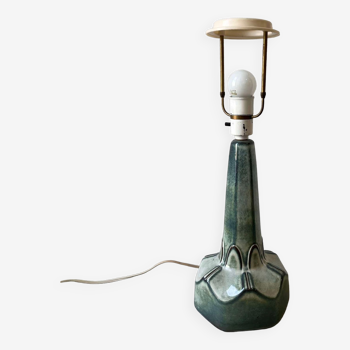 Pied de lampe de table en céramique vintage