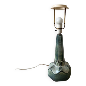 Pied lampe table en céramique vintage