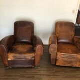 Pair of leather club