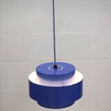 Iconic blue Jo Hammerborg vintage lamp | Fog & Morup | Model Juno