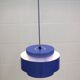 Lampe vintage Jo Hammerborg bleue emblématique | Fog & Morup | Modèle Juno