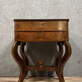 Charles X period mahogany work table circa 1820