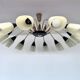 Very Rare Large Stilnovo style Chandelier, Germany, 1960s