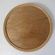 plateau rond en rotin et nacre