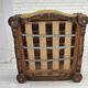1960s, Danish highback armchair, furniture wool, solid oak wood.