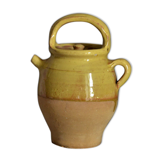 Small jug varnished yellow