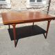 Scandinavian teak table expandable