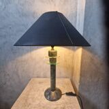 Vintage Guatemalan marble lamp