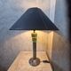 Vintage Guatemalan marble lamp