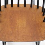 1960s Varjosen Puunjalostus Beech Rocking Chair, Finland