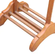 Vintage wooden valet stand / clothes stand from the 1960s