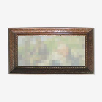 Vintage wooden frame for paintwork or photo