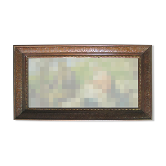 Vintage wooden frame for paintwork or photo