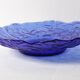 Cobalt Blue Glass Bowl by Uno Westerberg / Pukeberg / Sweden / 1970s