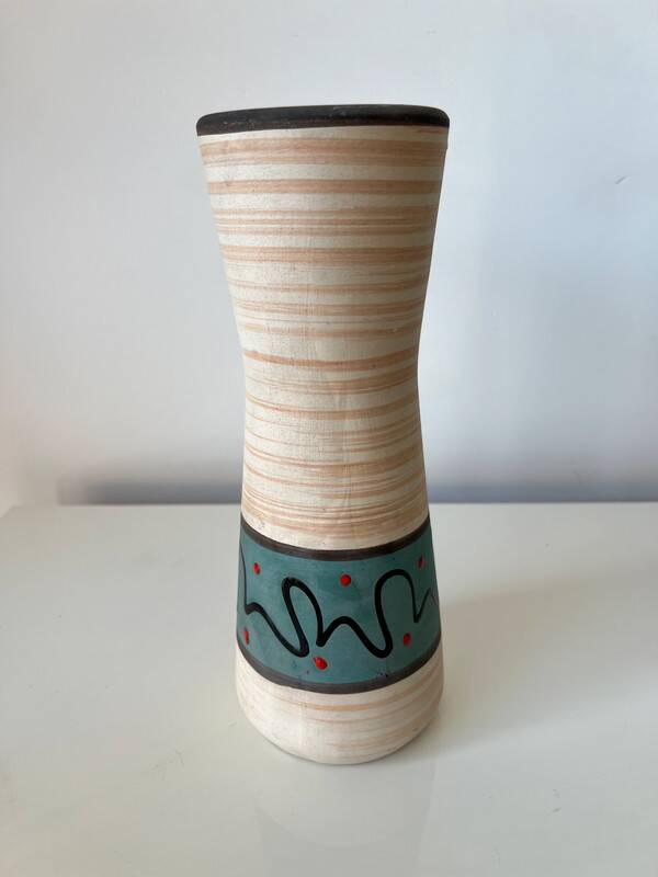 Scheurich West Germany ceramic vase - Marking 206 27 - 1960s-1970s