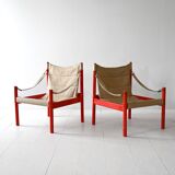 Safari Armchairs by Erik Wörtz