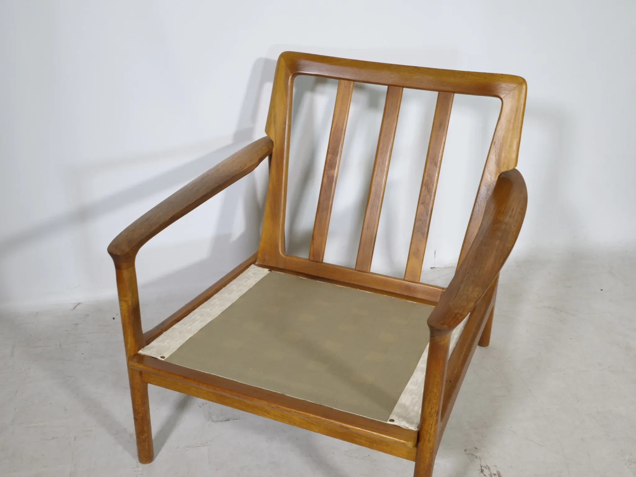 Mid Century Danish Design Lounge Chair Teak, 1960s