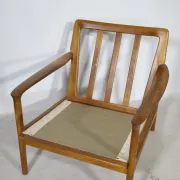 Mid Century Danish Design Lounge Chair Teak, 1960s
