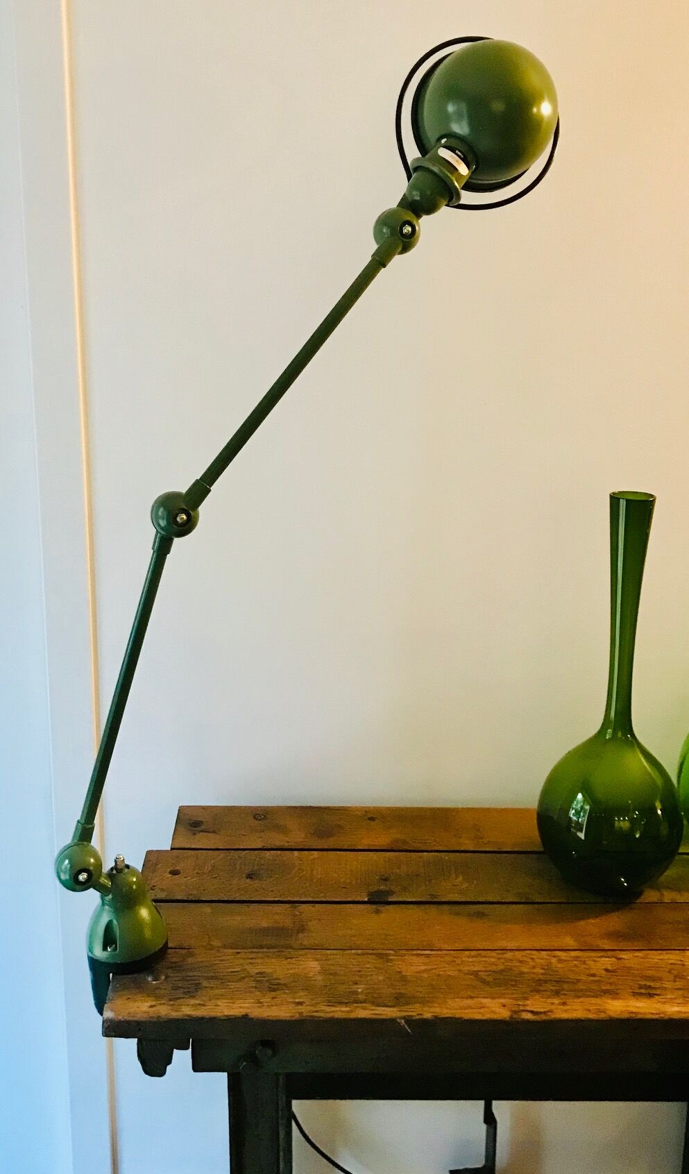 Lampe Jieldé two arms Jean Louis Domecq