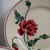 Lot de 6 assiettes à dessert en céramique