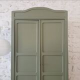 Olive green wardrobe