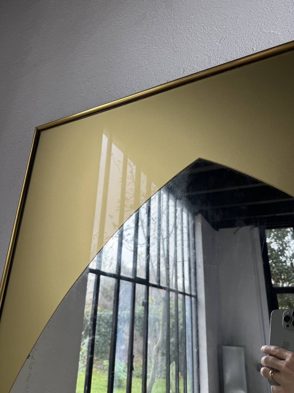 "Spike" mirror, 1970s design