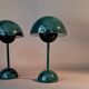 Pair of Flowerpot & Tradition lamps – Verner Panton, LED reissues