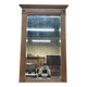Early 20th century beechwood mirror - 143x92cm