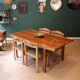 Table à manger extensible, Jos de Mey,  1960