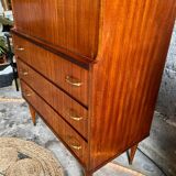 Vintage secretary, display cabinet