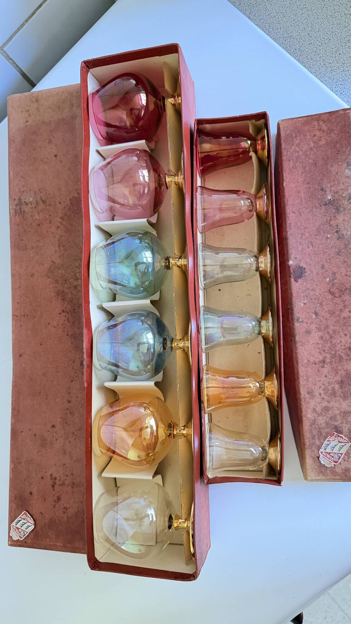 Cognac and liqueur glasses