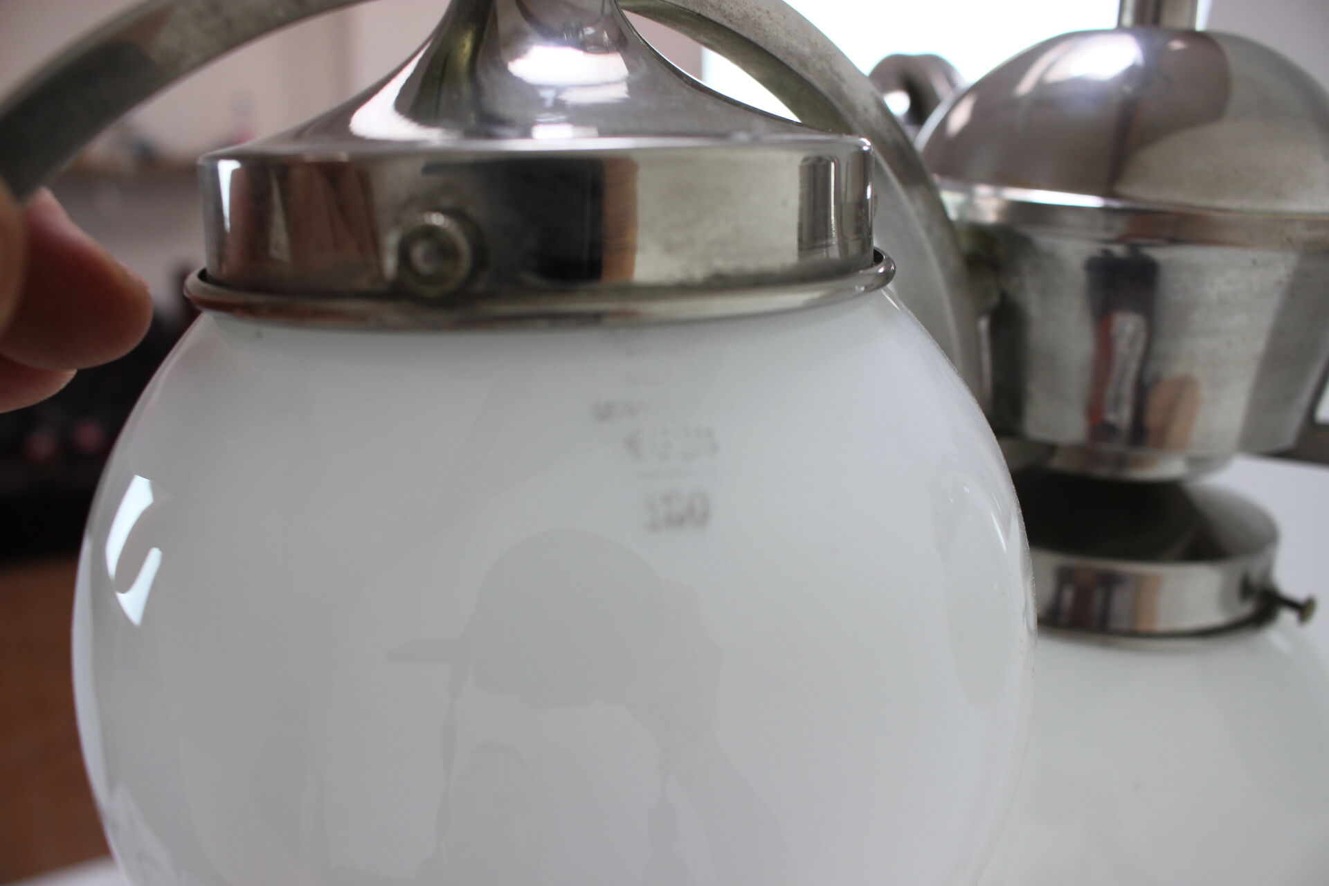 Art Deco Chandelier 1930s, Czechoslovakia