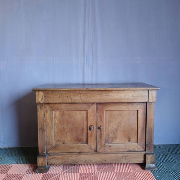 Buffet deux portes, buffet noyer, credence ancienne