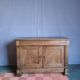 Two-door sideboard, walnut sideboard, antique sideboard.