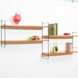 Teak string shelf. 1960s