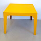 Yellow fiberglass table from the 70s
