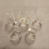 5 Baccarat glasses