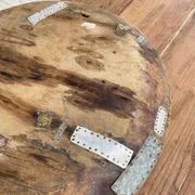 Plat touareg en bois rond XL
