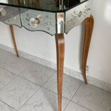 50s Venetian mirrored dressing table