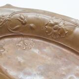 Metal dish art deco