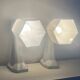 Pair of Art Deco wall sconces in ceramic and opaline.