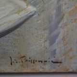 Peinture sur toile portrait