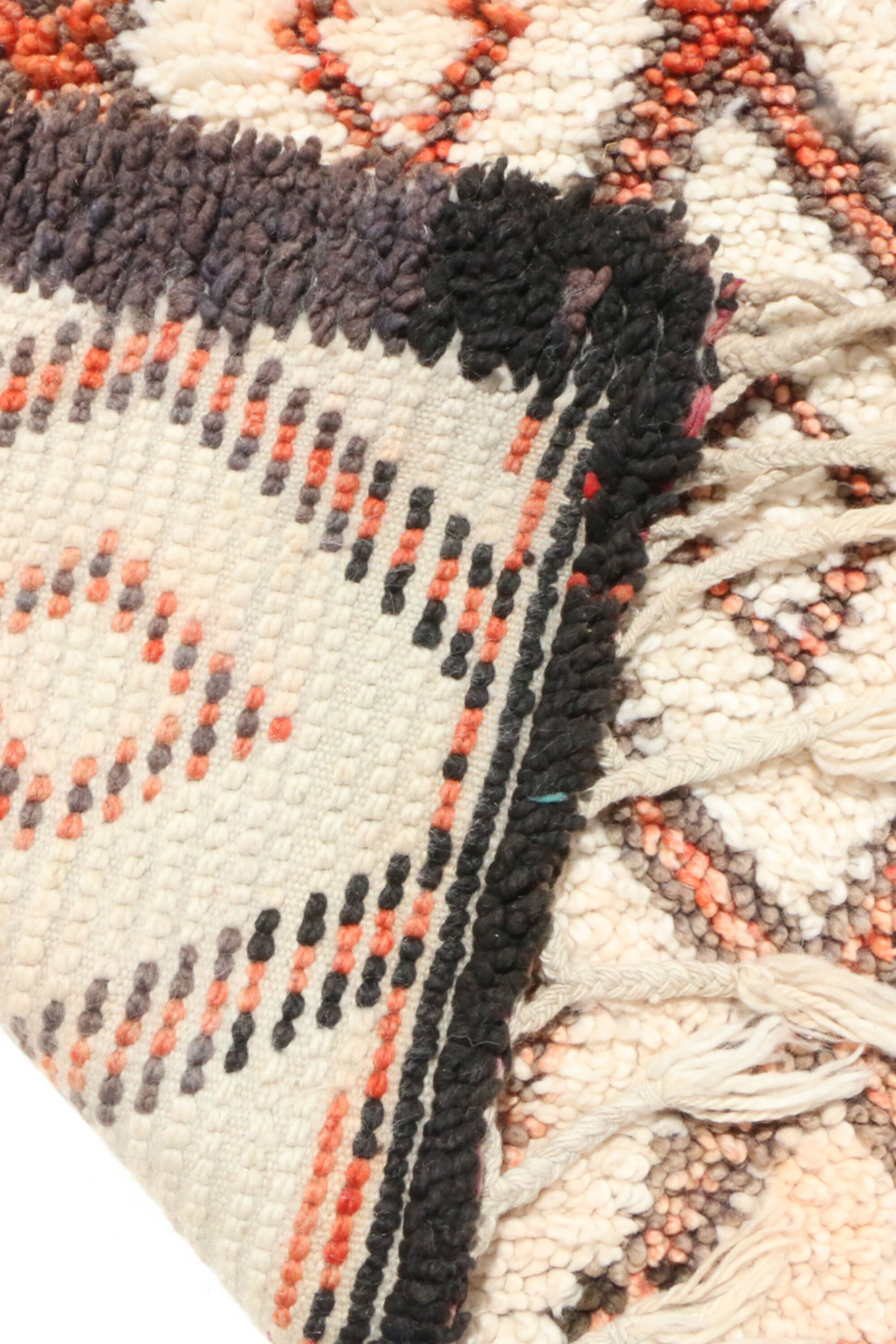 Moroccan Berber Carpet Beni Ourain 205 x 403 cm