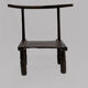 Baoule chair in wood (Ivory Coast)