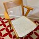 Light wood chair