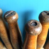 Old wooden keels 19th century French countryside